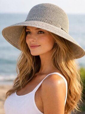 SUNDAY AFTERNOONS Women's UV Charleston Hat O/S Pepper Tweed